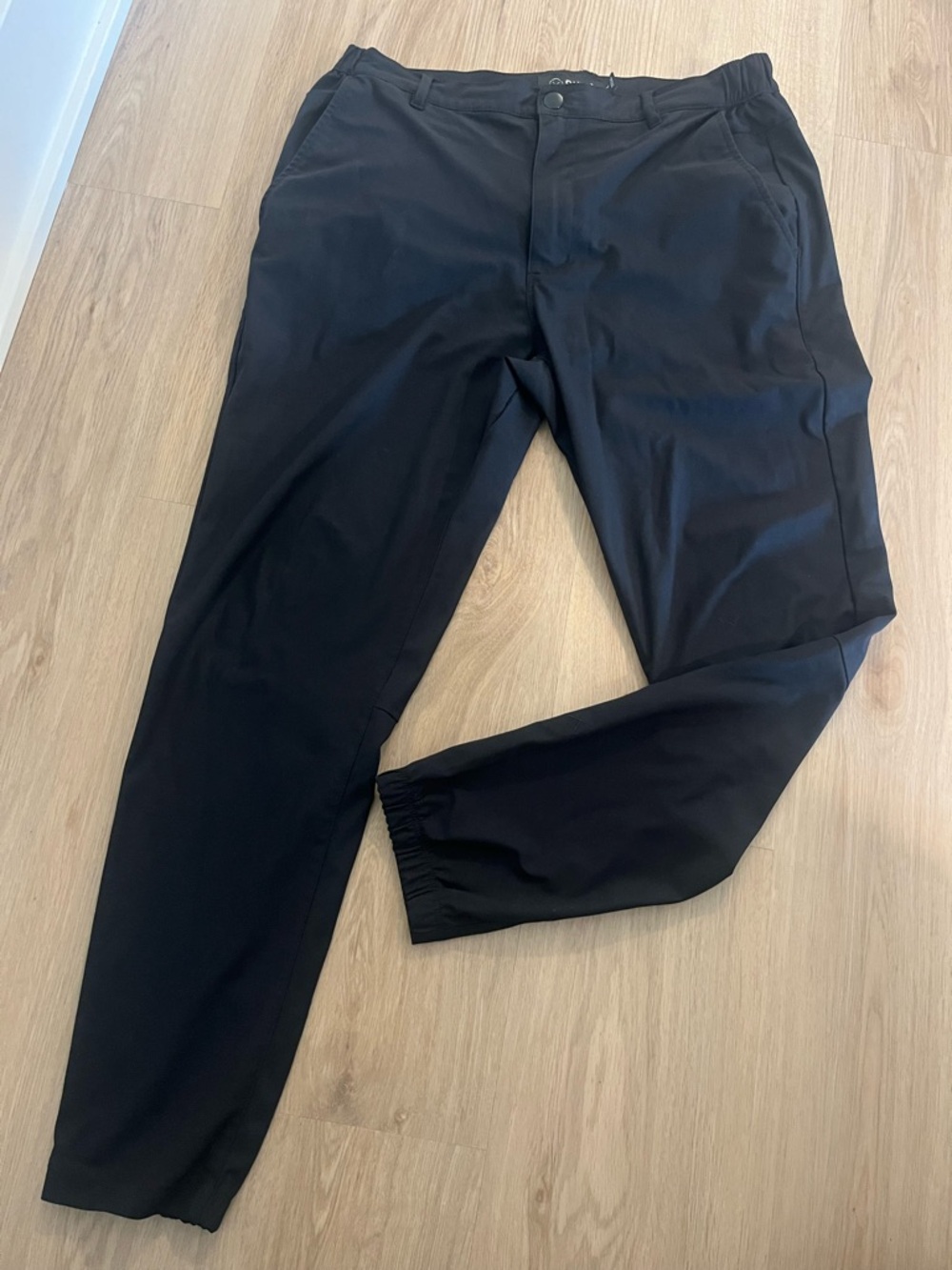 Cuts Clothing Black Stretch Jogger Pants